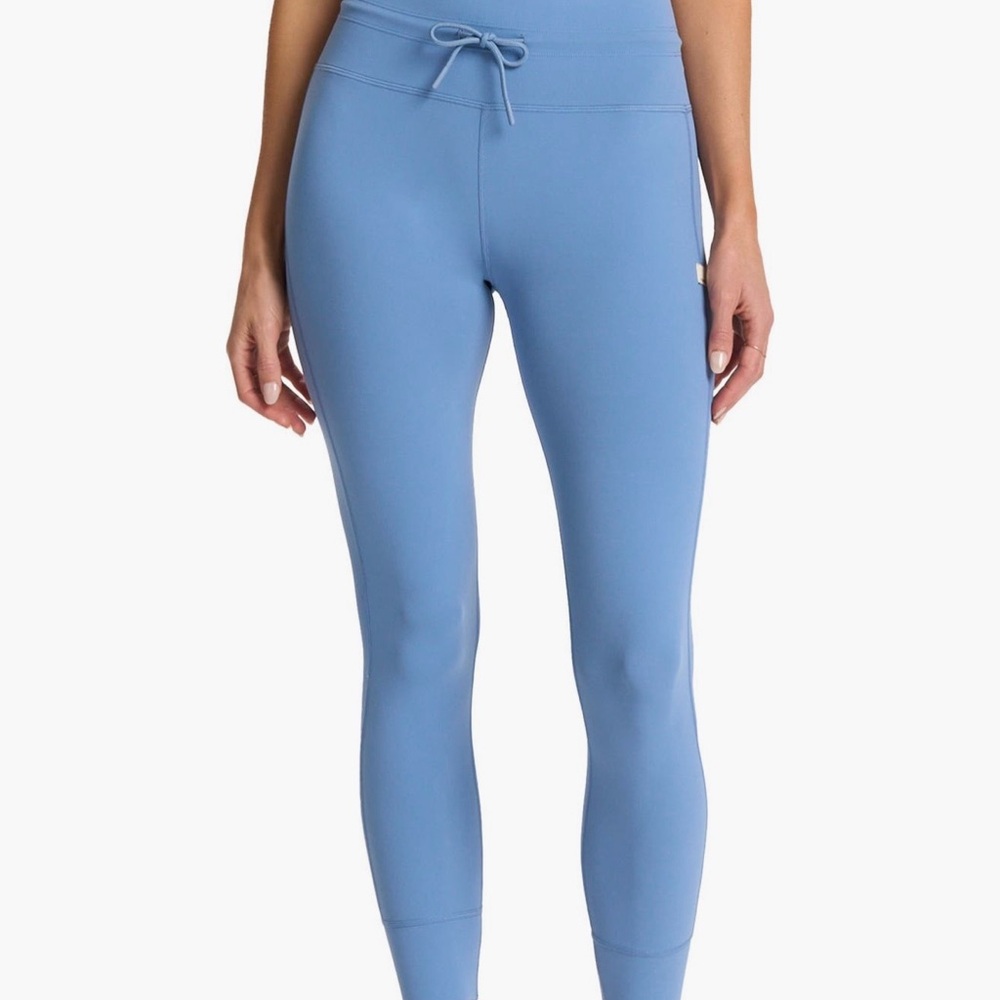 Vuori Isle Blue Drawstring Daily Leggings